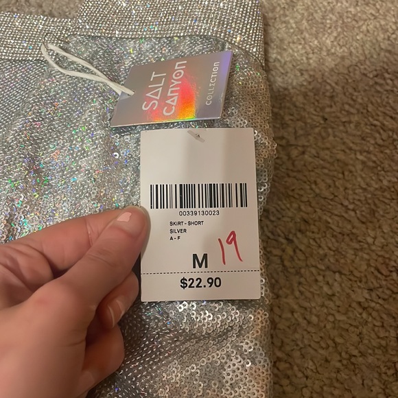 forever 21 sparkly skirt - Picture 2 of 3